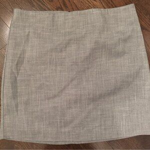 Suzy Shier Grey A line mini skirt